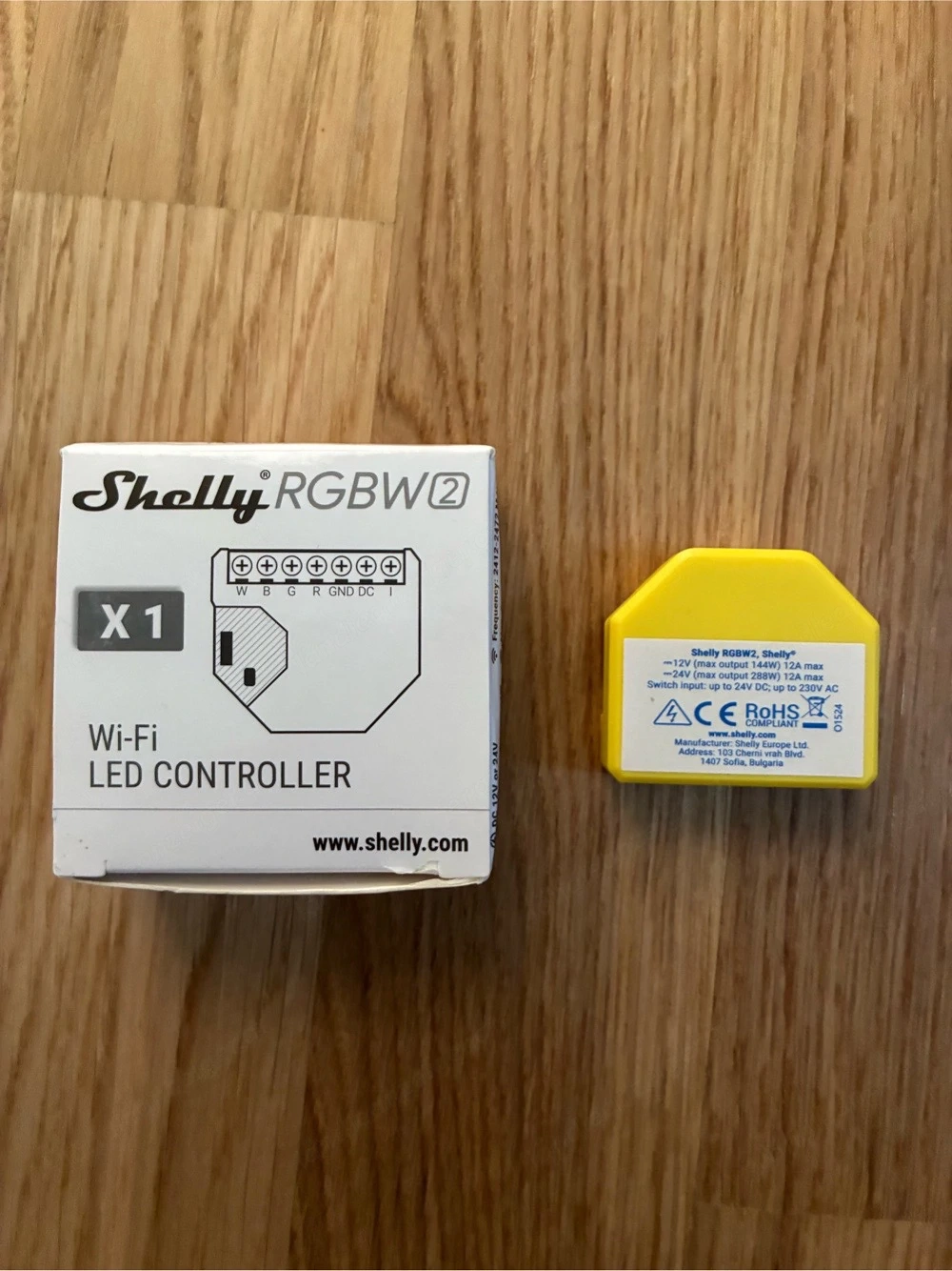 Shelly RGBW2 LED Controller