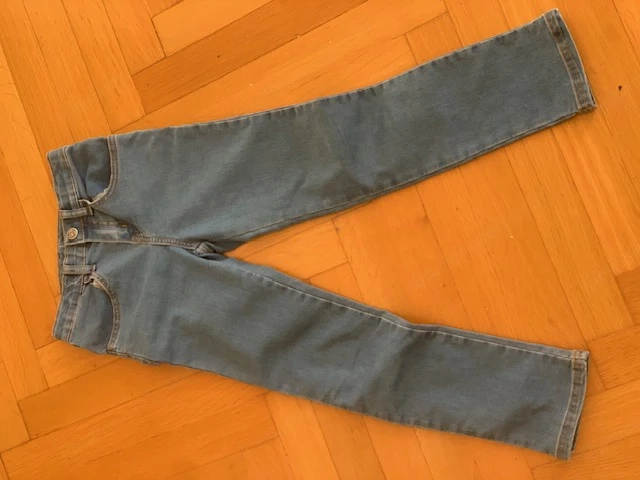 Mädchen Jeans, Petit Bateau Gr. 128