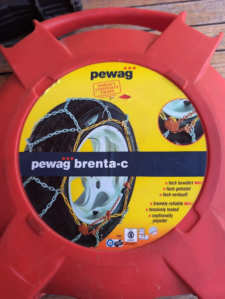 Pewag Brenta-c XMR75 Schneeketten nie benutzt. 14-18Zoll