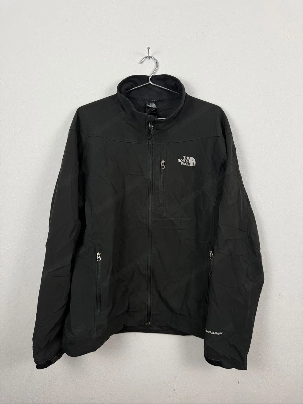 The North Face schwarze Softshell-Jacke   