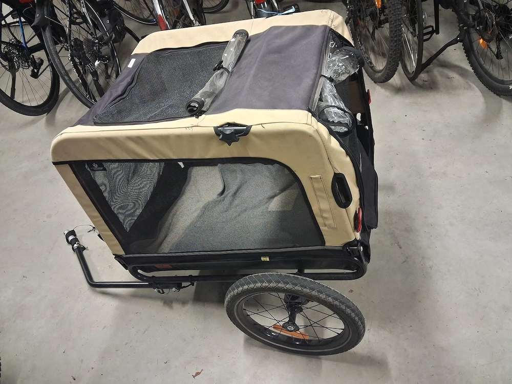 Hunde Fahrrad Anhänger