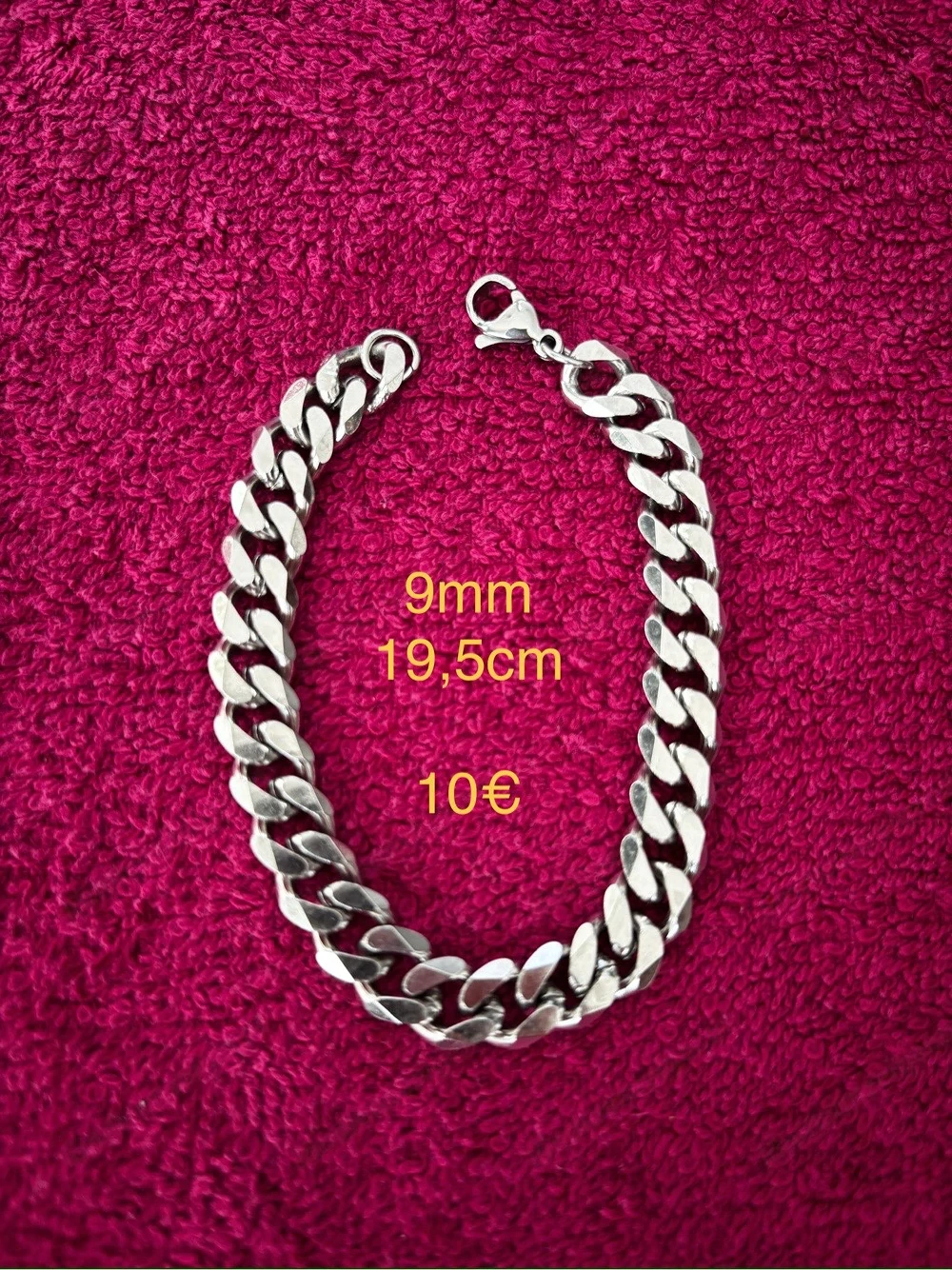 Kette und Armband aus Edelstahl