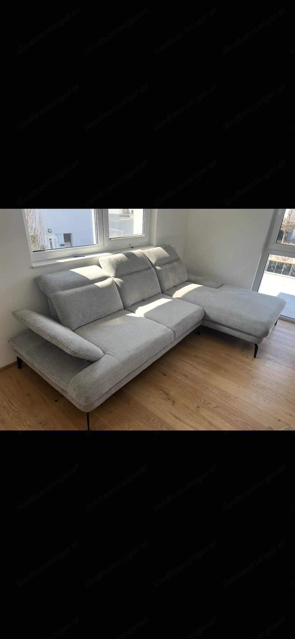 -50% Ecksofa Couch neuer Zustand 290cmlang