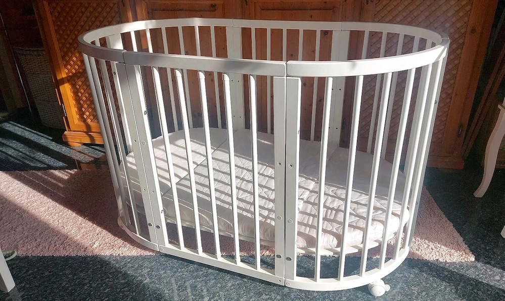 Kinderbett Babybett Größe verstellbar
