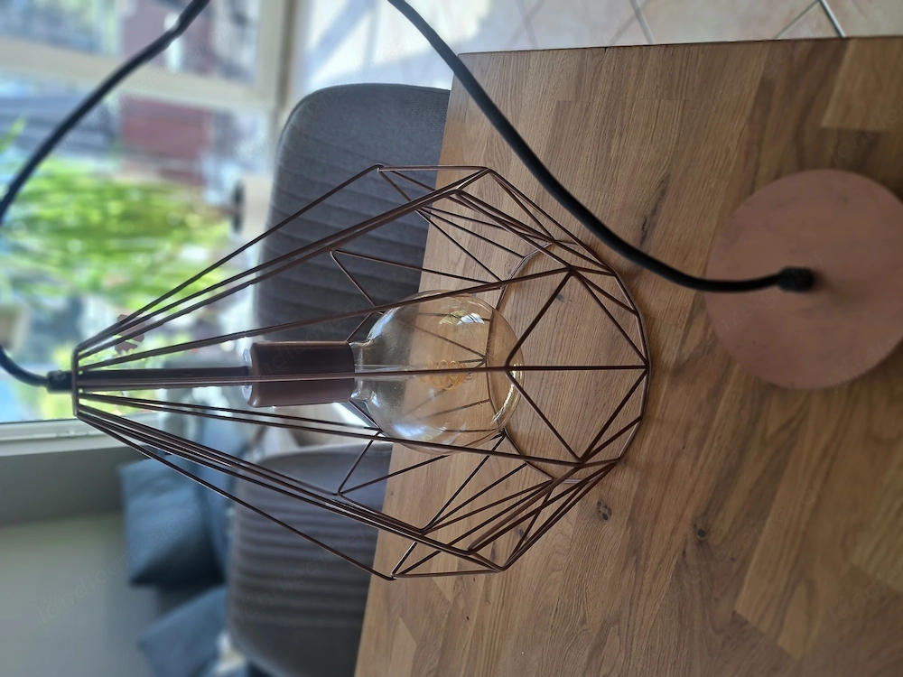 Hängeleuchte kupferfarben