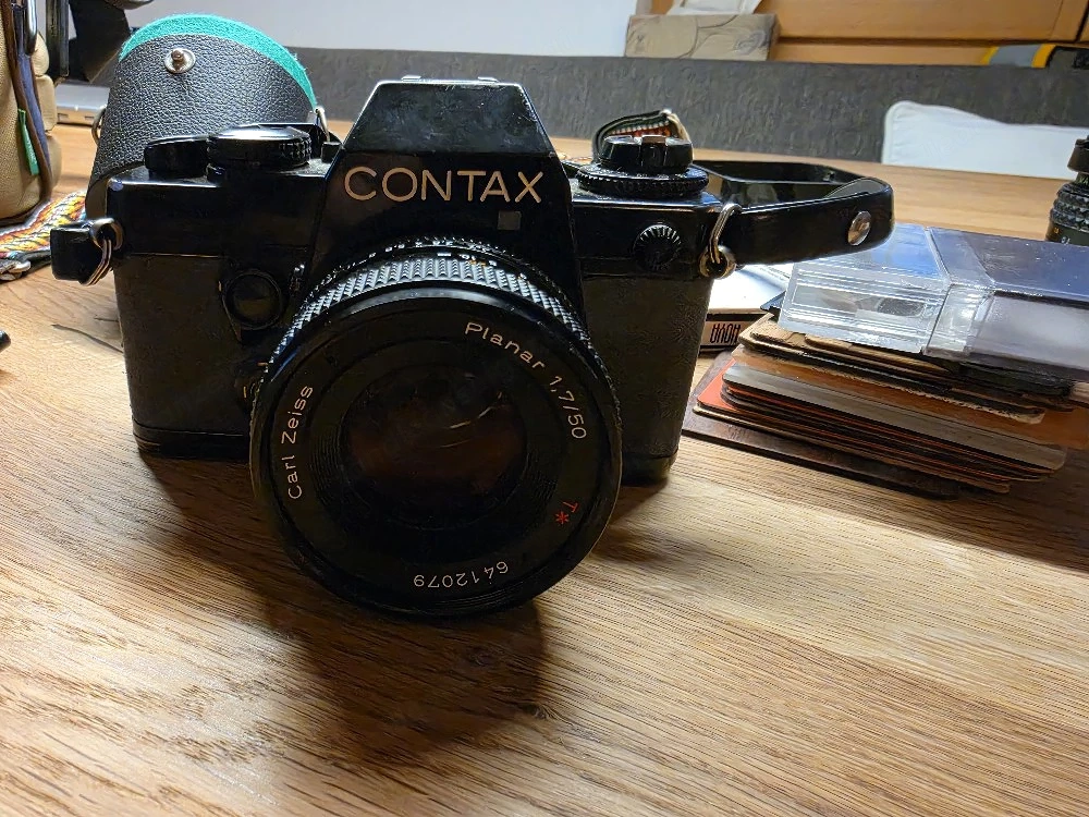 Analoge Contax Kamera