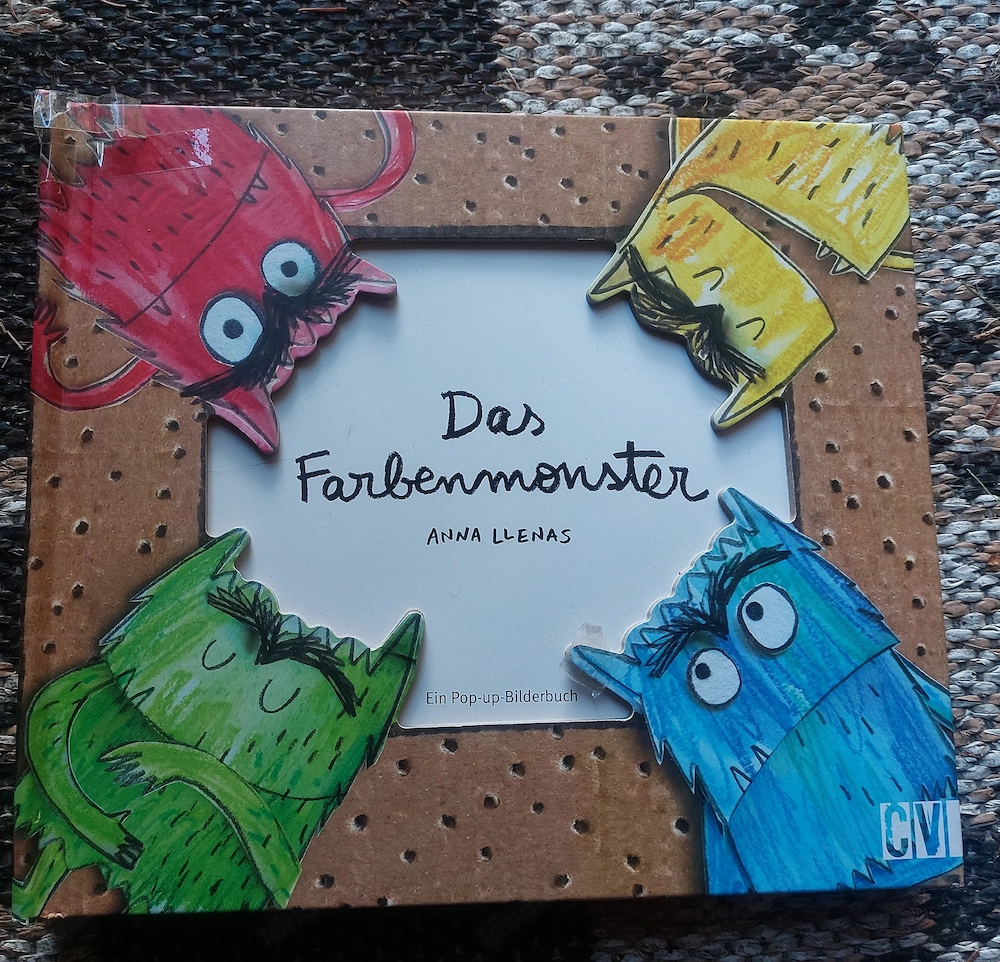 Kinderbuch Emotionen "Das Farbmonster"