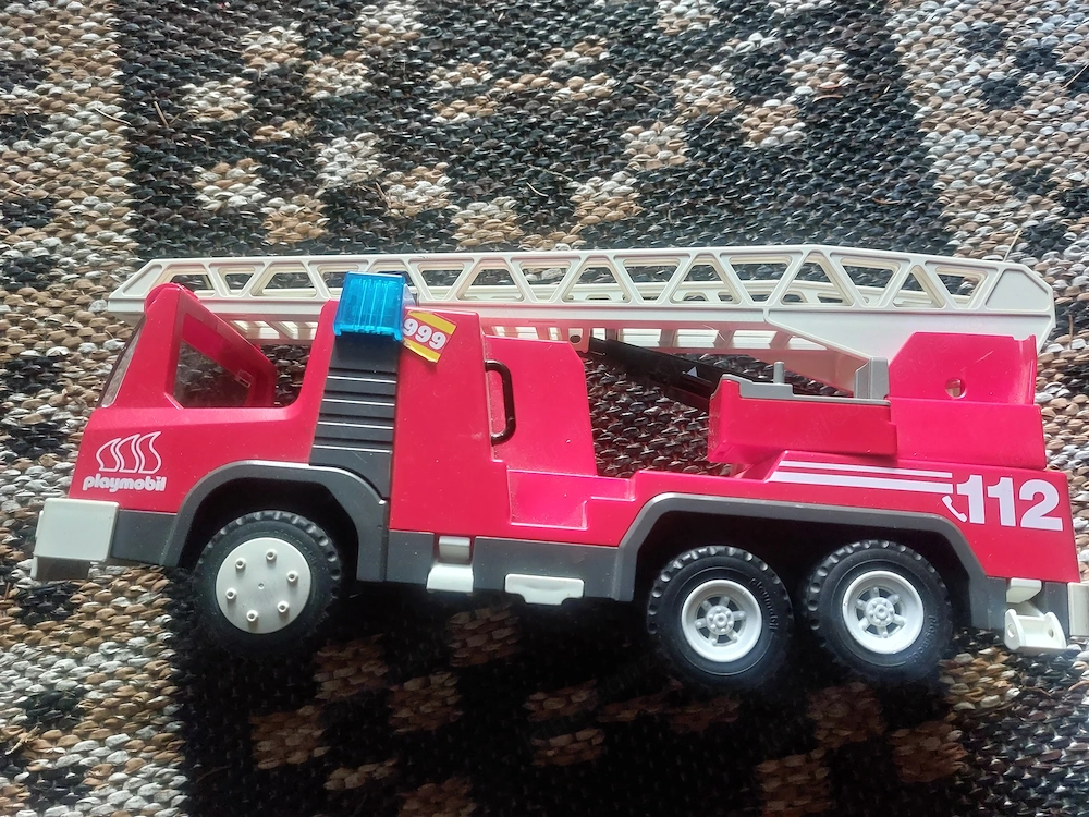 Playmobil Feuerwehrauto LKW 