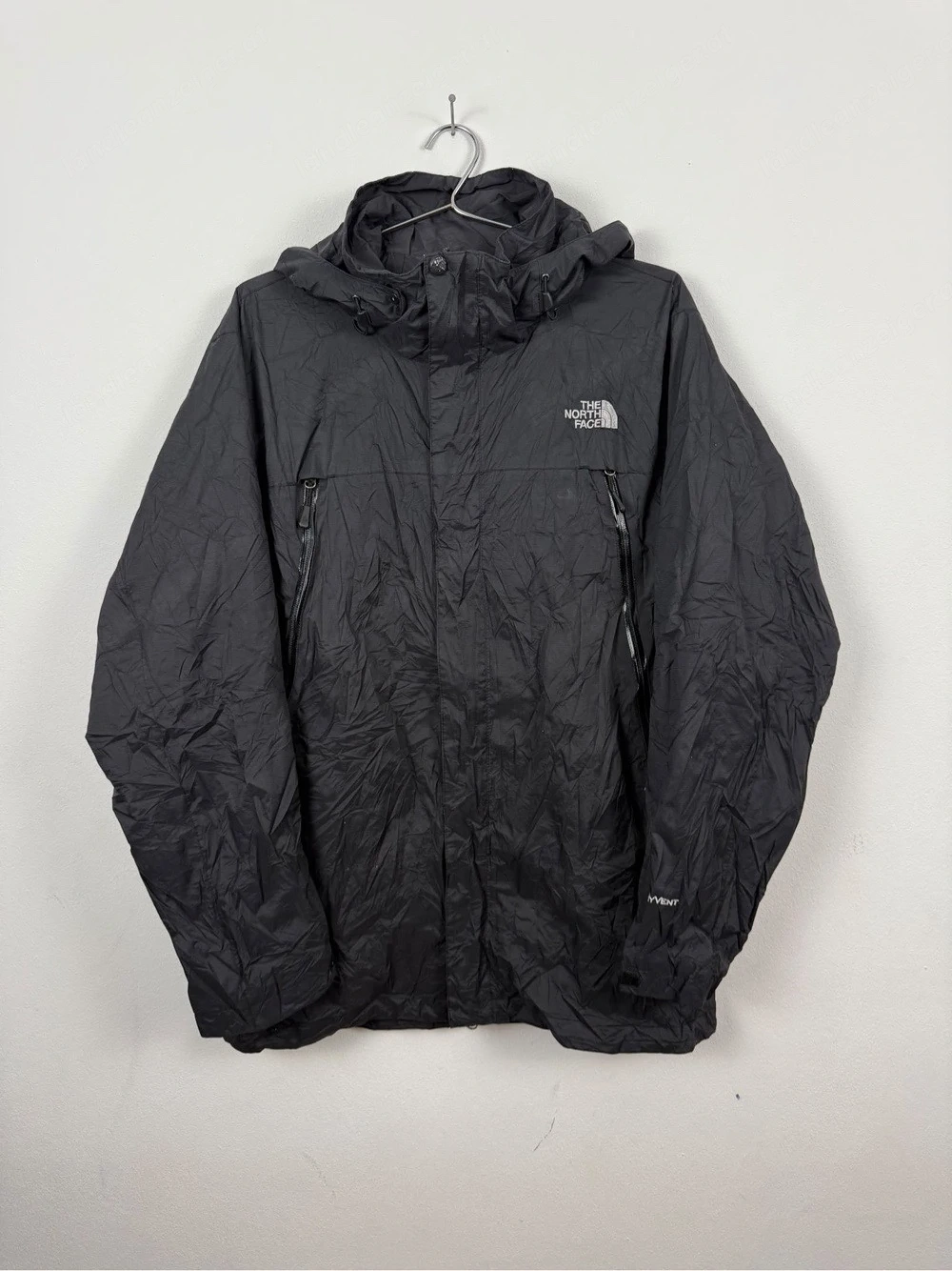 The North Face Schwarze Waterproof Shell-Jacke