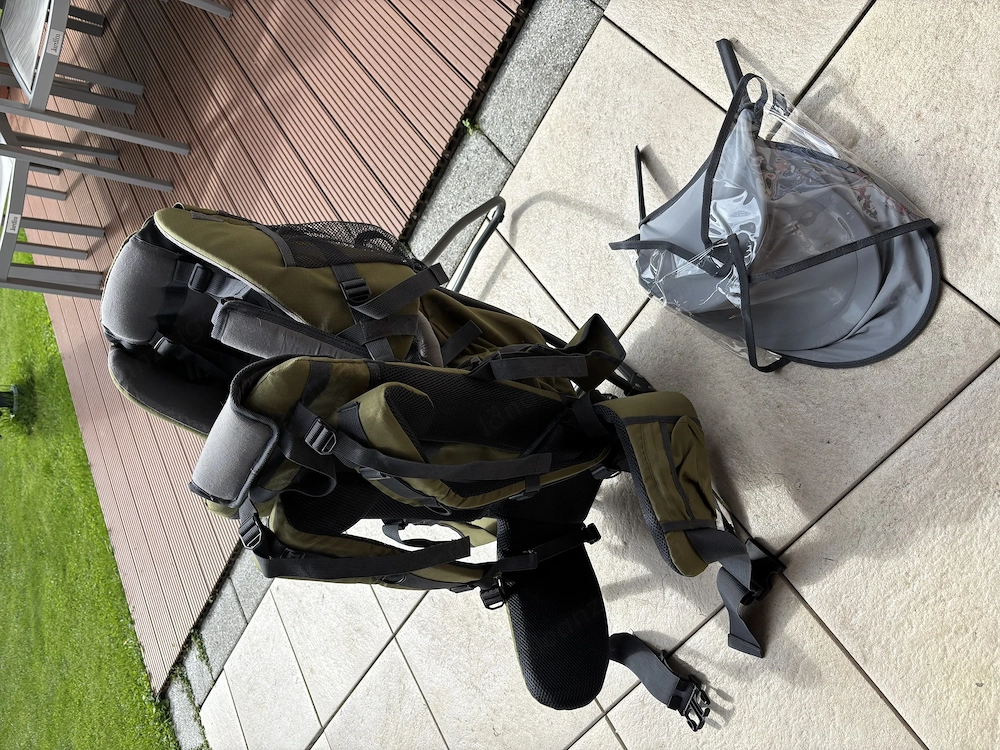 Fillikid Rückentrage Elite oliv bis 18 kg