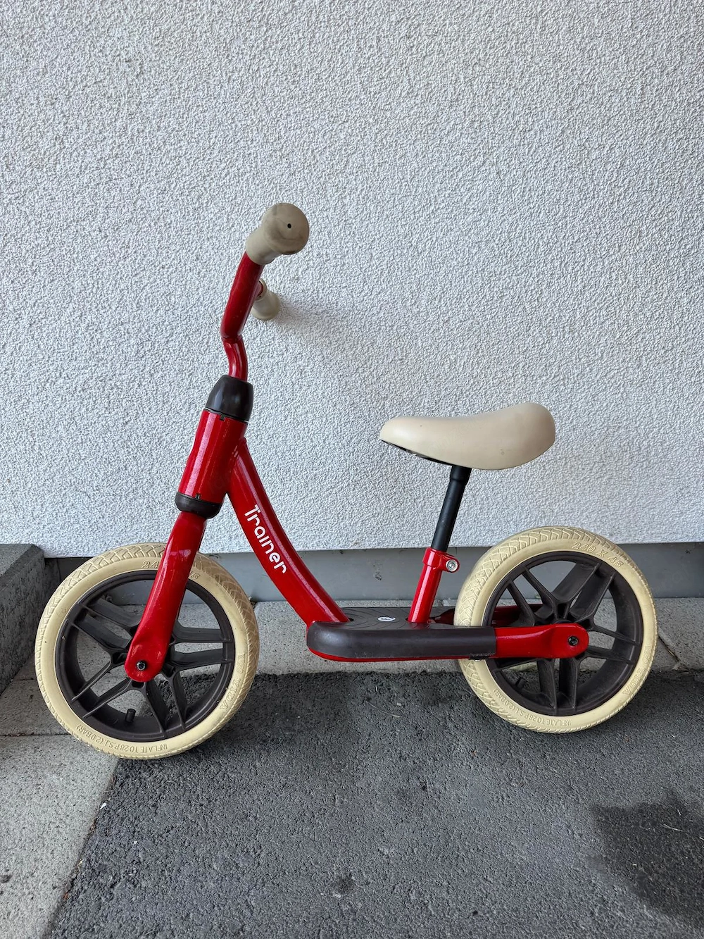 QPlay Laufrad Trainer rot (ab 18 Monate)