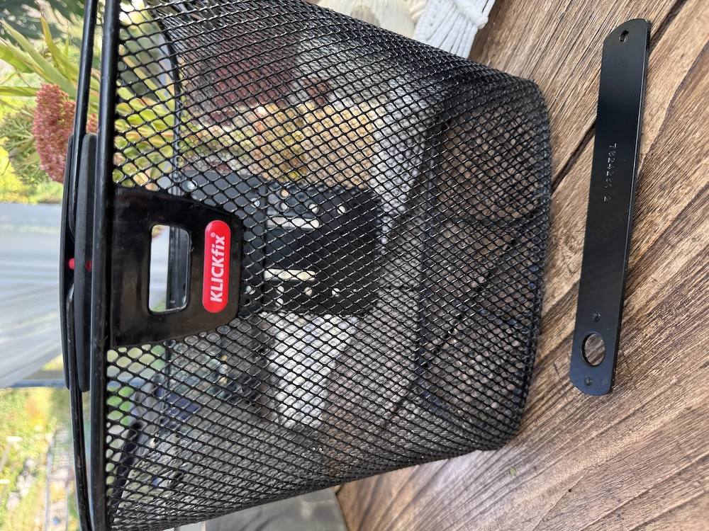 Fahrradkorb mit Klickfix