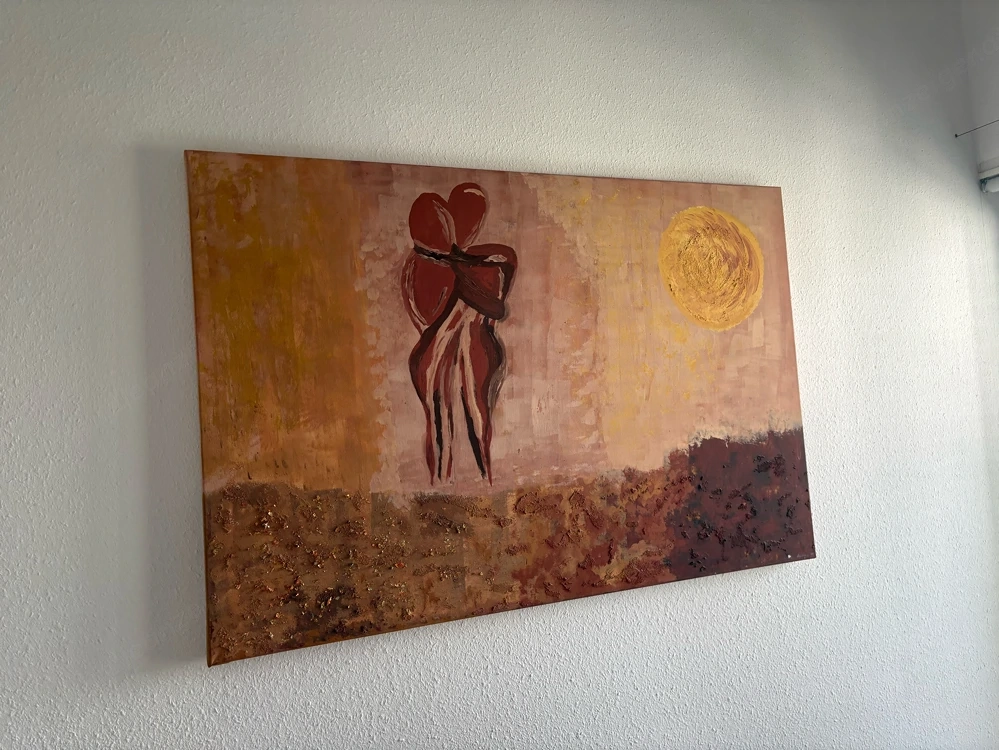 Bild 120x100cm Acryl
