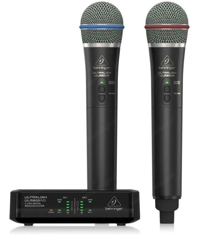 VERKAUFE: Zwei Funkmikrofone mit Sender "Behringer ULM302MIC" inkl. Thomann Tasche
