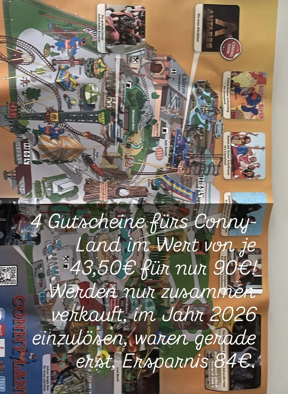 4 Conny-Land Gutscheine