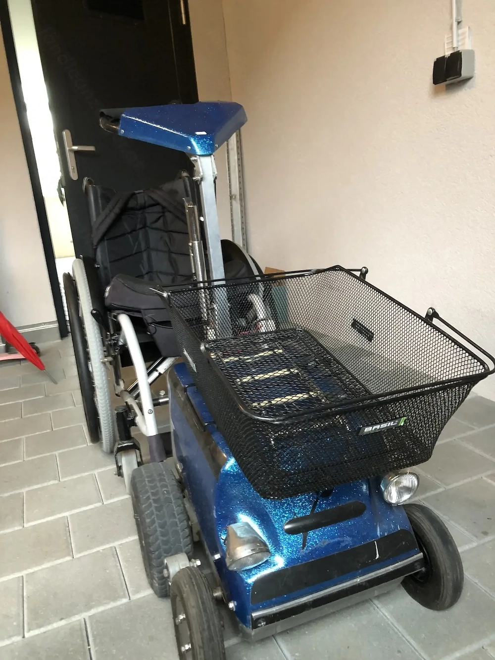Swiss Trac Zugeräte für Rollstuhl