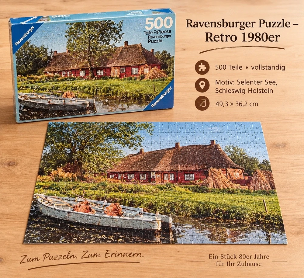 Ravensburger Vintage Puzzle 625 5 066 X von 1976