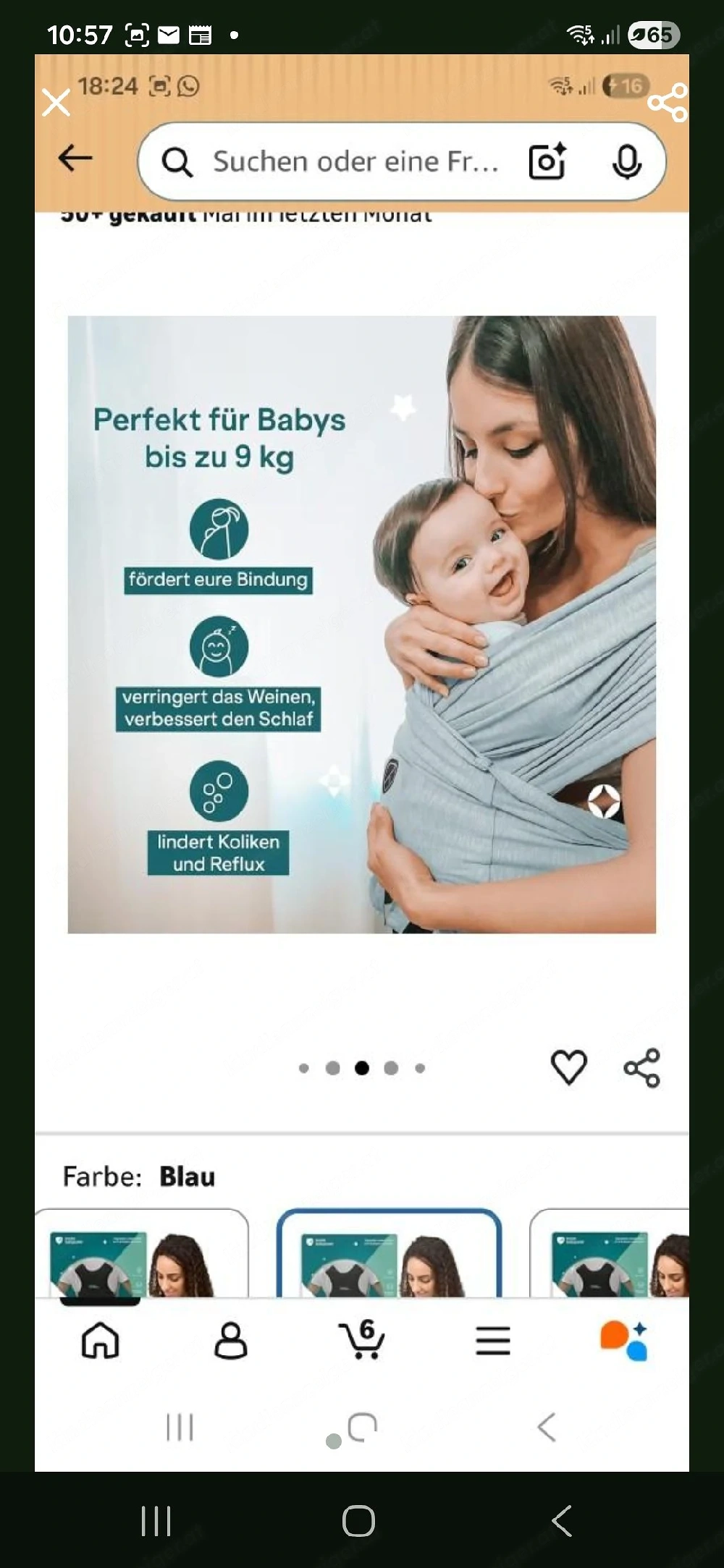 Babytrage 