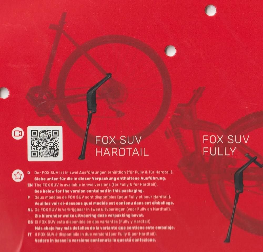 Fahrradständer Fox SUV Fully für Mointanbikes