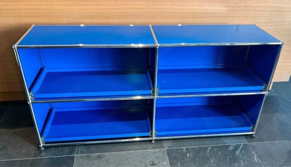 USM Haller Sideboard in Enzianblau für Büro  Wohnen  Werkstatt