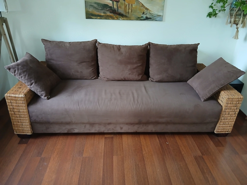 Rattansofa