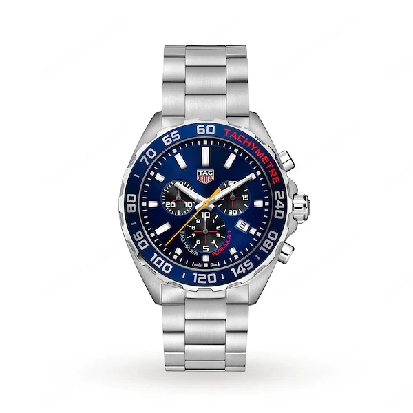 TAG HEUER Special Edition Formula 1 Red Bull Racing Quartz Chronograph 43mm Mens Watch CAZ101AK.BA08