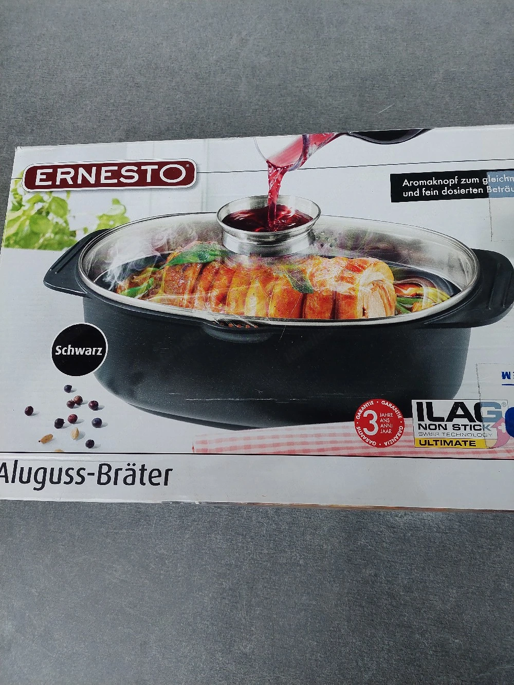 Aluguss Bräter 5,3l