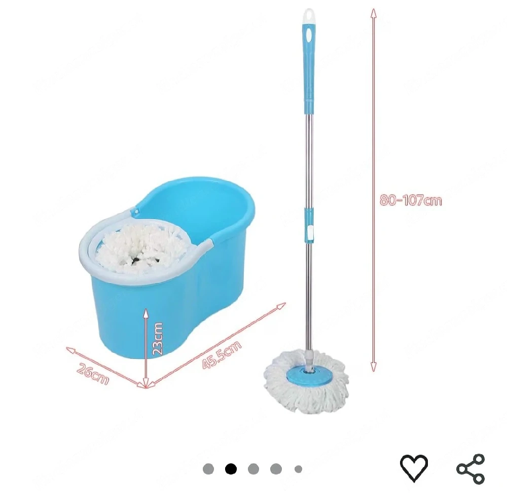 Spin mop Wischer