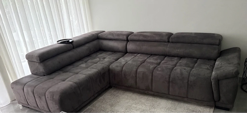 Ecksofa grau 