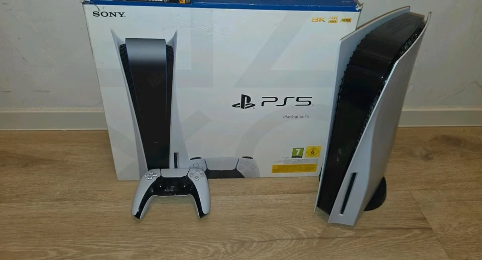 PS5 mit Laufwerk + 4 Spiele + Controller + OVP   in sehr gutem Zustand