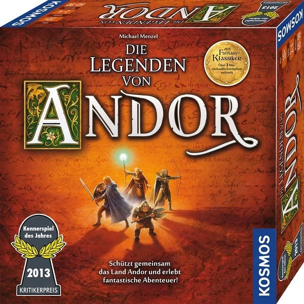 Die Legenden von Andor   spannendes Fantasy-Brettspiel