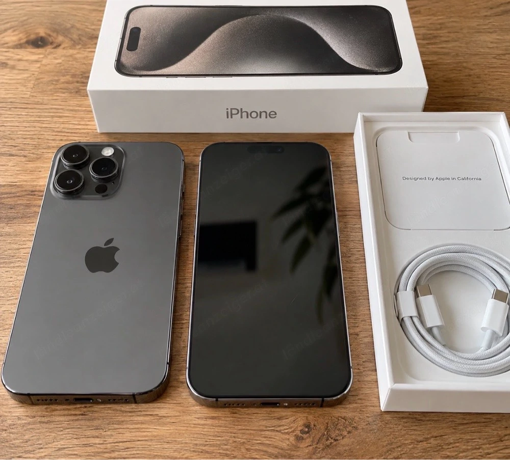 Apple iPhone 15 Pro   256 GB   90 % Akku