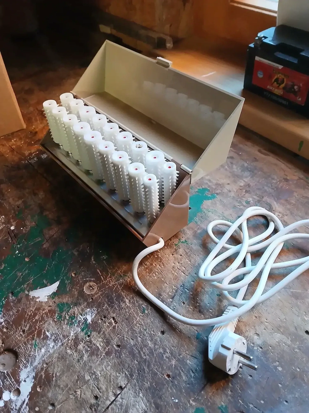 Elektrischer Lockenwickler aus den 1960 er Jahren