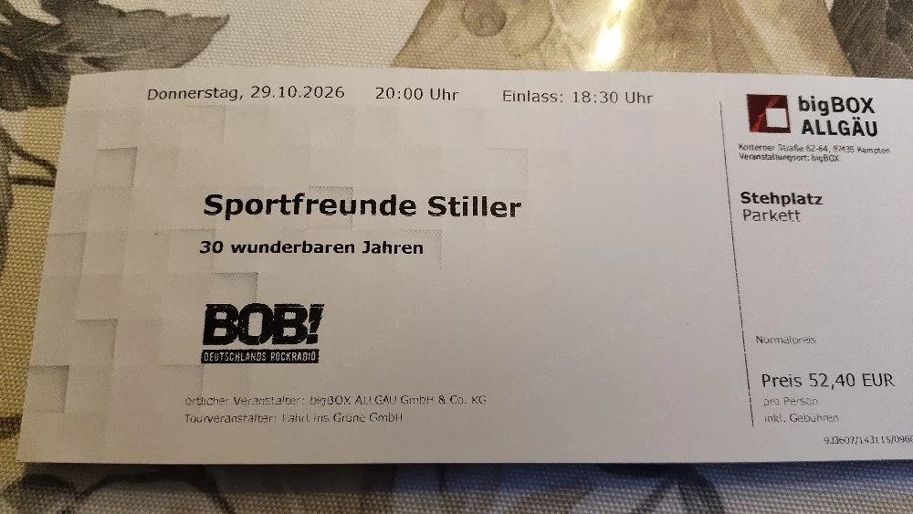 Sportfreunde Stiller Tickets