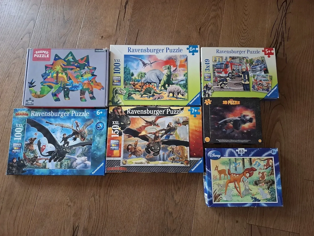 Puzzle zu verschenken