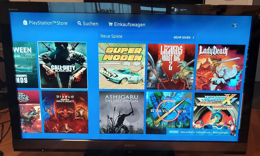 Verkaufe SONY Bravia 52zoll HD TV
