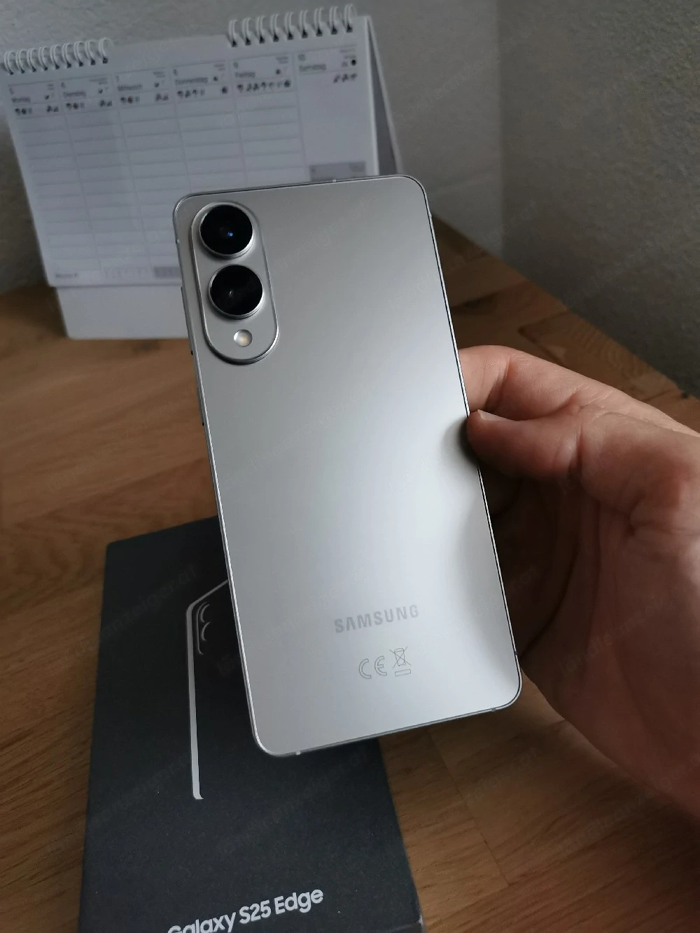 Samsung Galaxy S25 Edge, 256GB, Titanium Silber