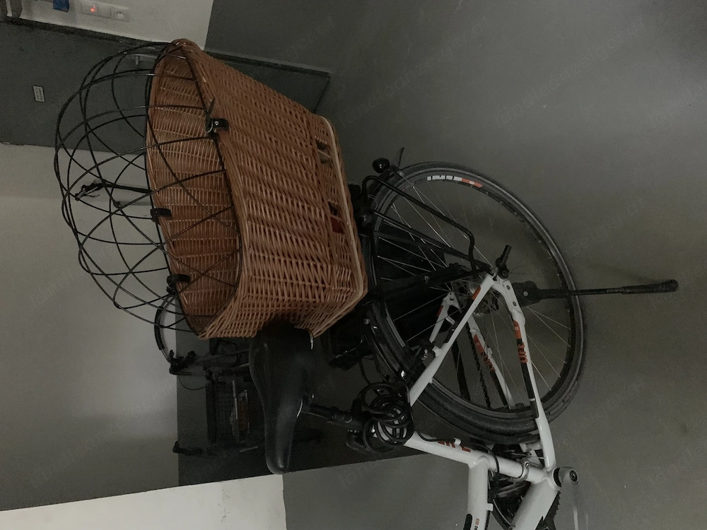 Hunde-Fahrradkorb für Ausflüge