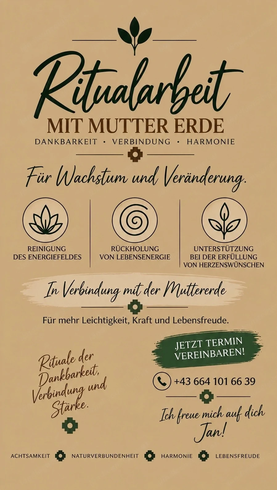  Ritualarbeit mit Mutter Erde 