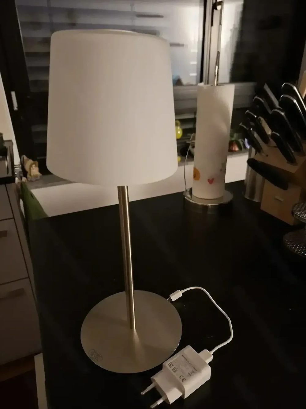 Nachttisch Lampe dimmbar