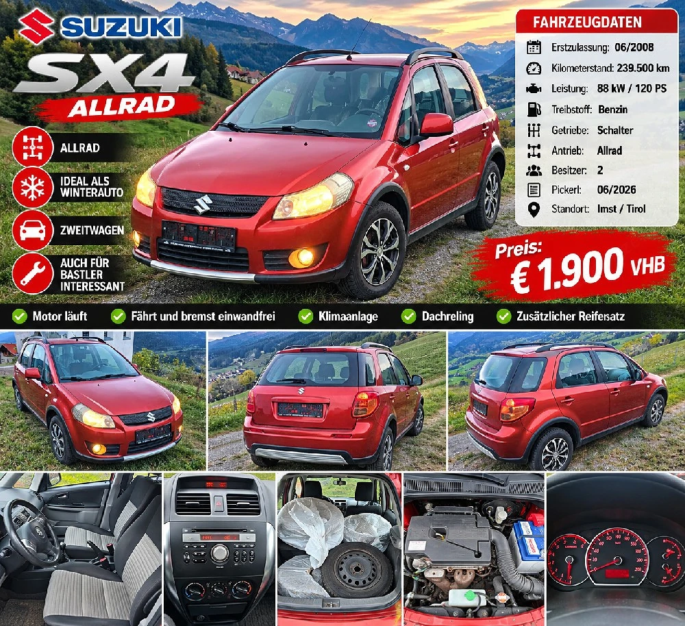 Suzuki  Sx4 Allrad 
