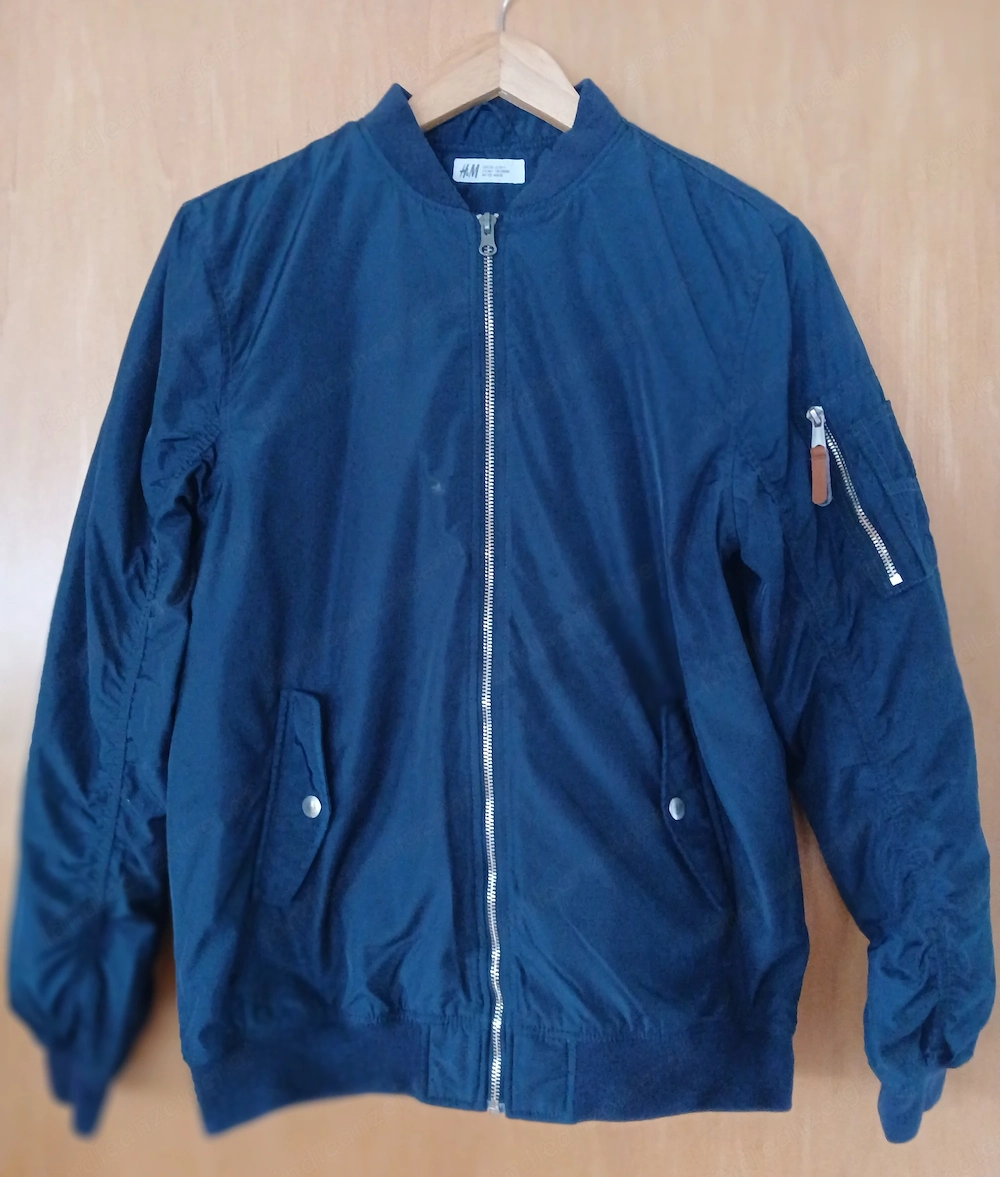 Pilotenjacke, gefüttert, H&M,  Größe 170