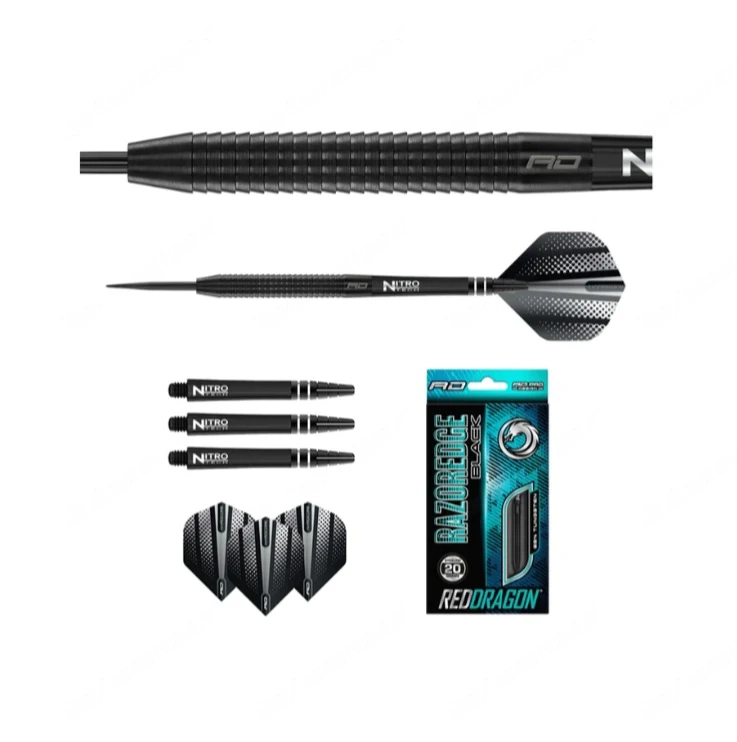 RedDragon Razor Edge Black 85% - Dartpfeile 22g 
