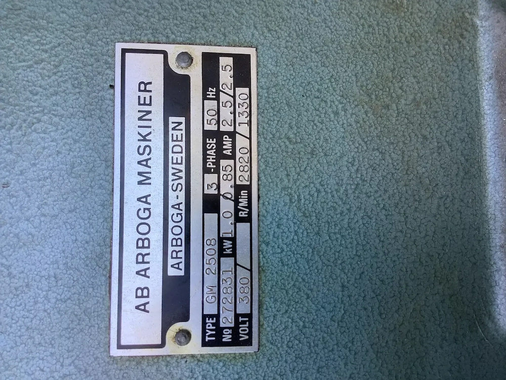 Arboga Säulenbohrmaschine 380 Volt