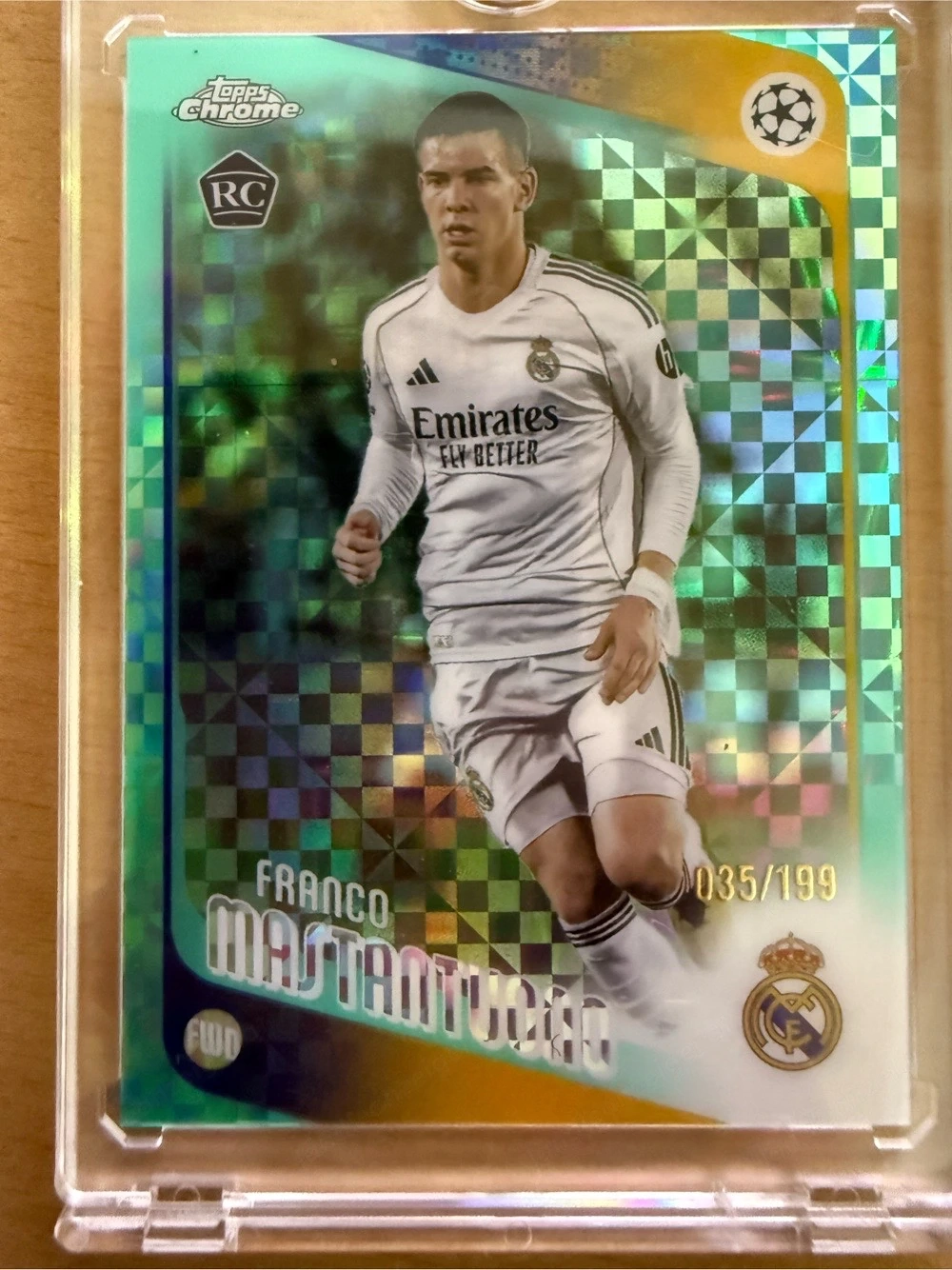 Topps Chrome Fußballkarten