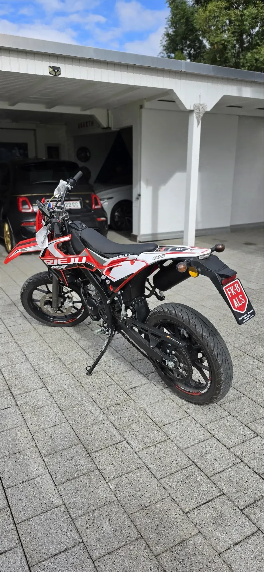 Rieju MRT 50 Replicca Supermoto   BJ 2024   Erst 3.900 km! Top Zustand