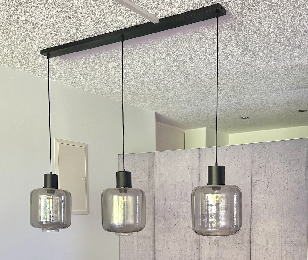 3er Pendelleuchte - Original   Neu