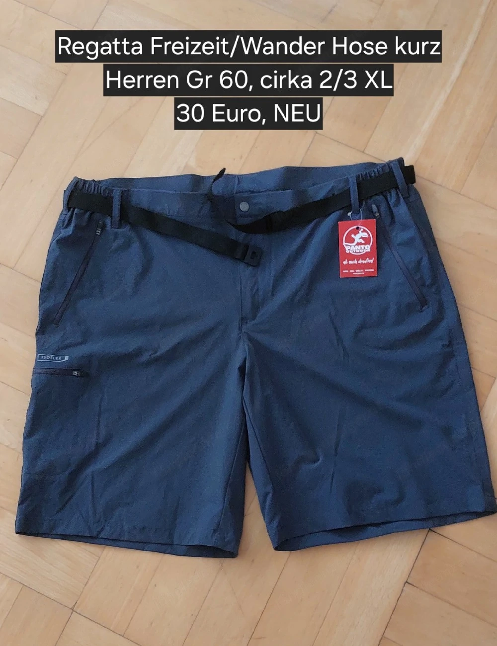 Regatta He.Wanderhose kurz, Gr 60  NEU