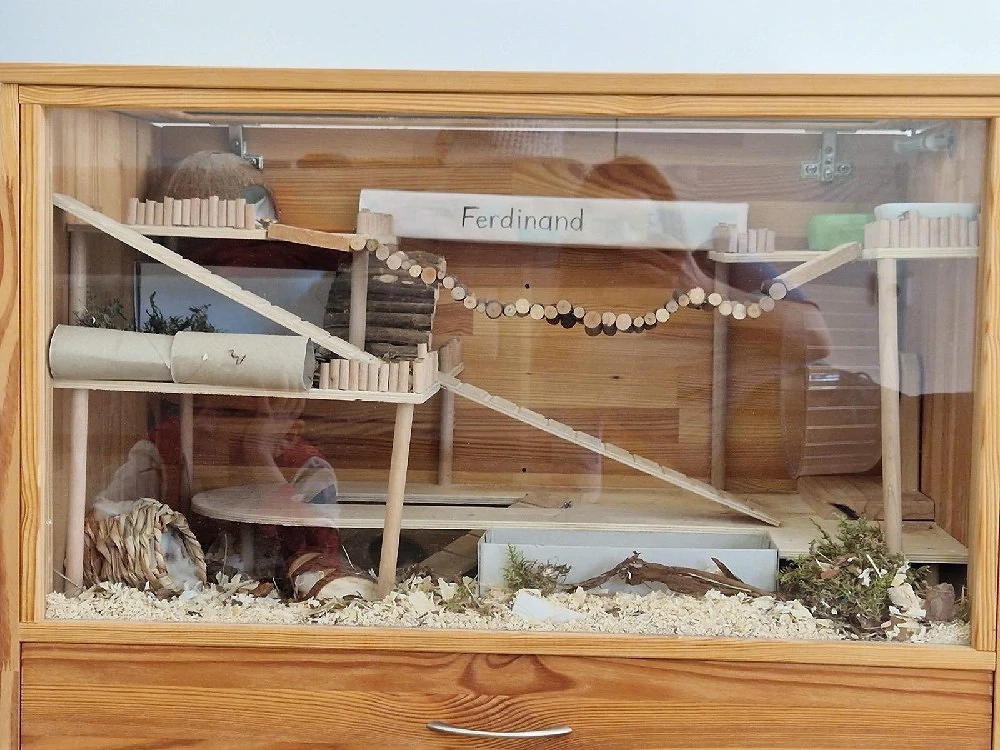 Hamsterkäfig aus Holz