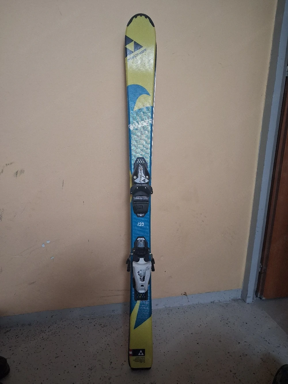 Fischer Kinderski 120 cm mit verstellbarer Fischer-Bindung